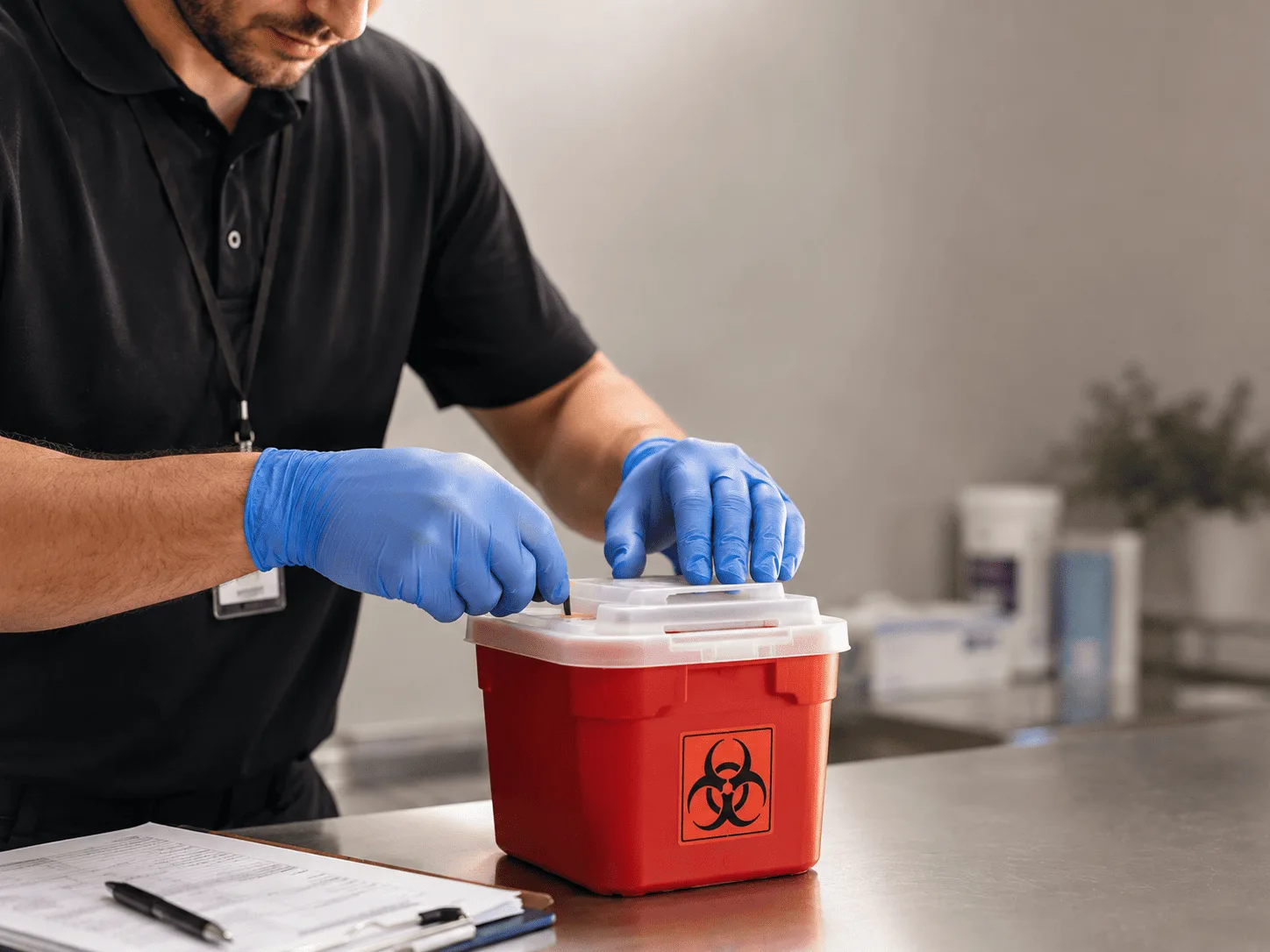 Why choose Sharps Waste Disposal in Krebs, OK